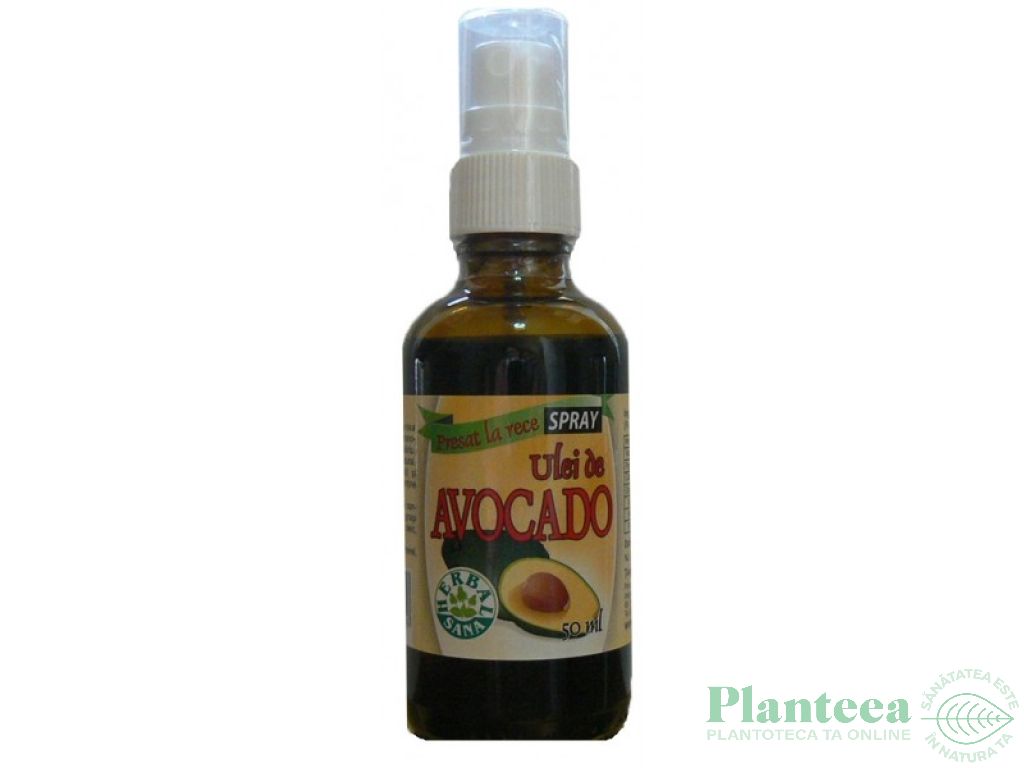 Ulei avocado spray 50ml - HERBAL SANA