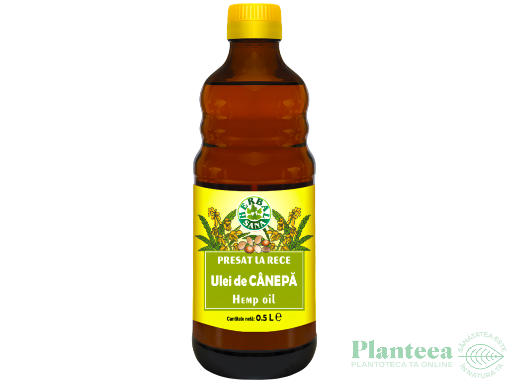 Ulei canepa 500ml - HERBAL SANA