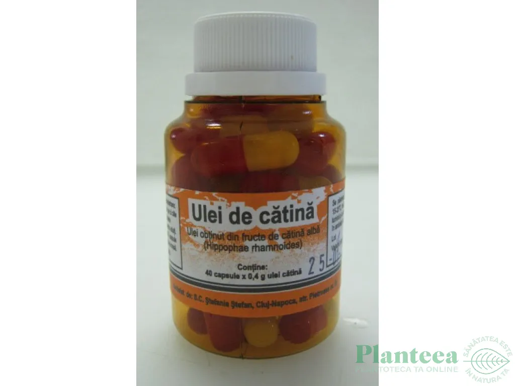 Ulei catina 400mg 40cps - STEFANIA STEFAN