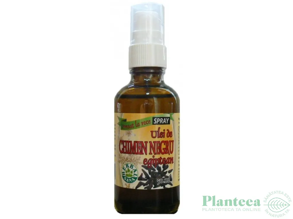 Ulei chimen negru spray 50ml - HERBAL SANA