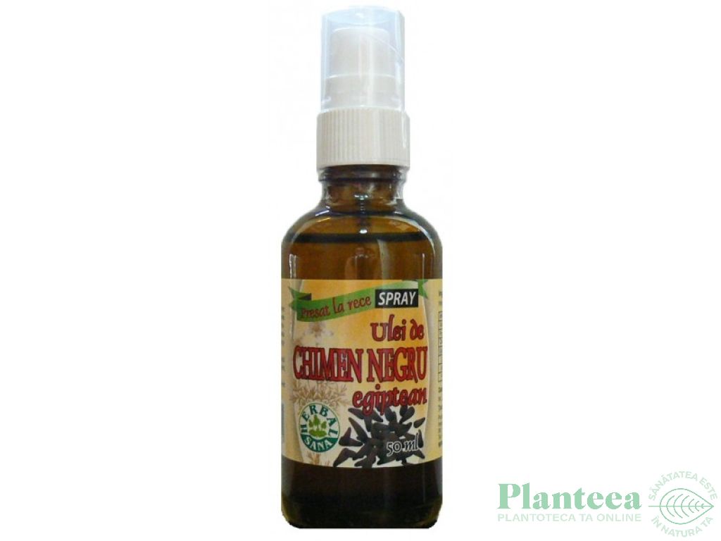 Ulei chimen negru spray 50ml - HERBAL SANA