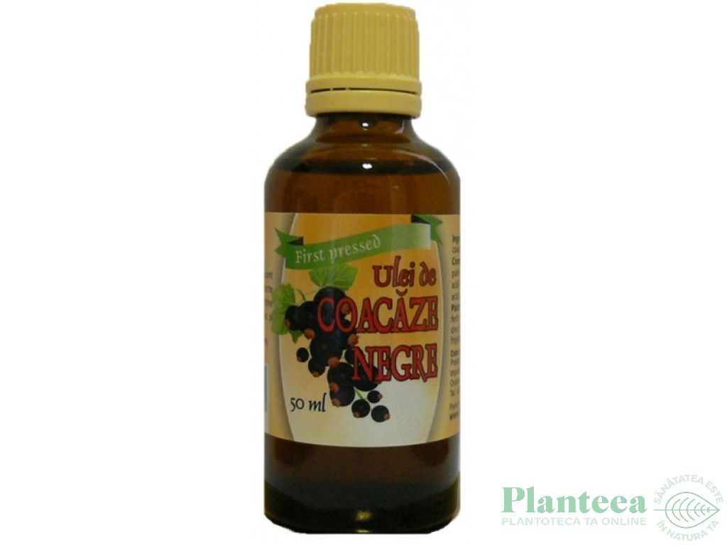 Ulei coacaze negre 50ml - HERBAL SANA