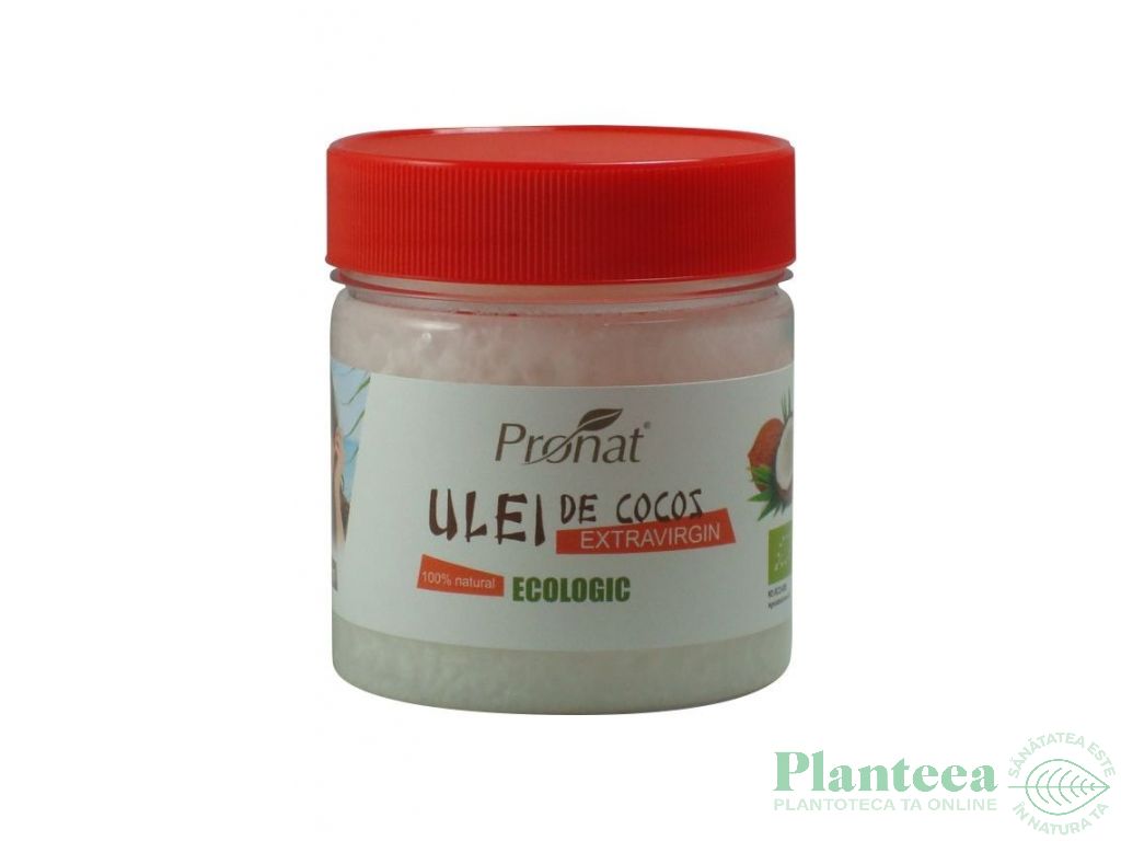 Ulei cocos extravirgin ecologic 150ml - PRONAT