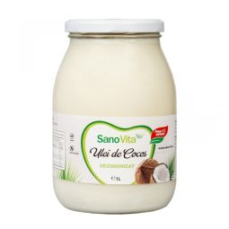Ulei cocos dezodorizat 1L - SANOVITA