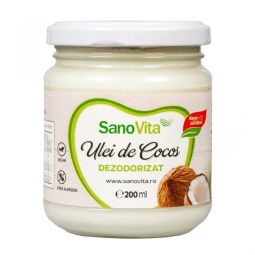 Ulei cocos dezodorizat 200ml - SANOVITA
