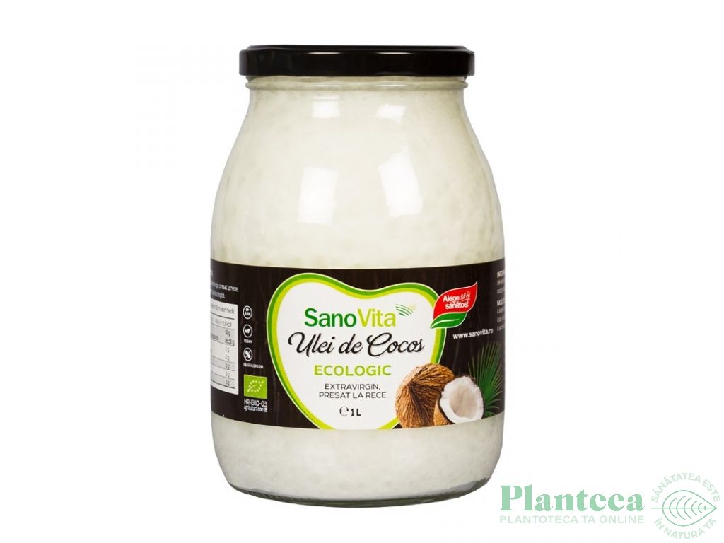 Ulei cocos extravirgin eco 1L - SANOVITA