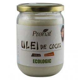 Ulei cocos RBD dezodorizat eco 500ml - PRONAT