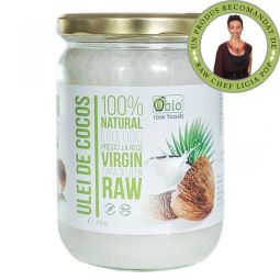 Ulei cocos virgin raw eco 220ml - OBIO