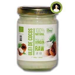 Ulei cocos virgin raw eco 100ml - OBIO