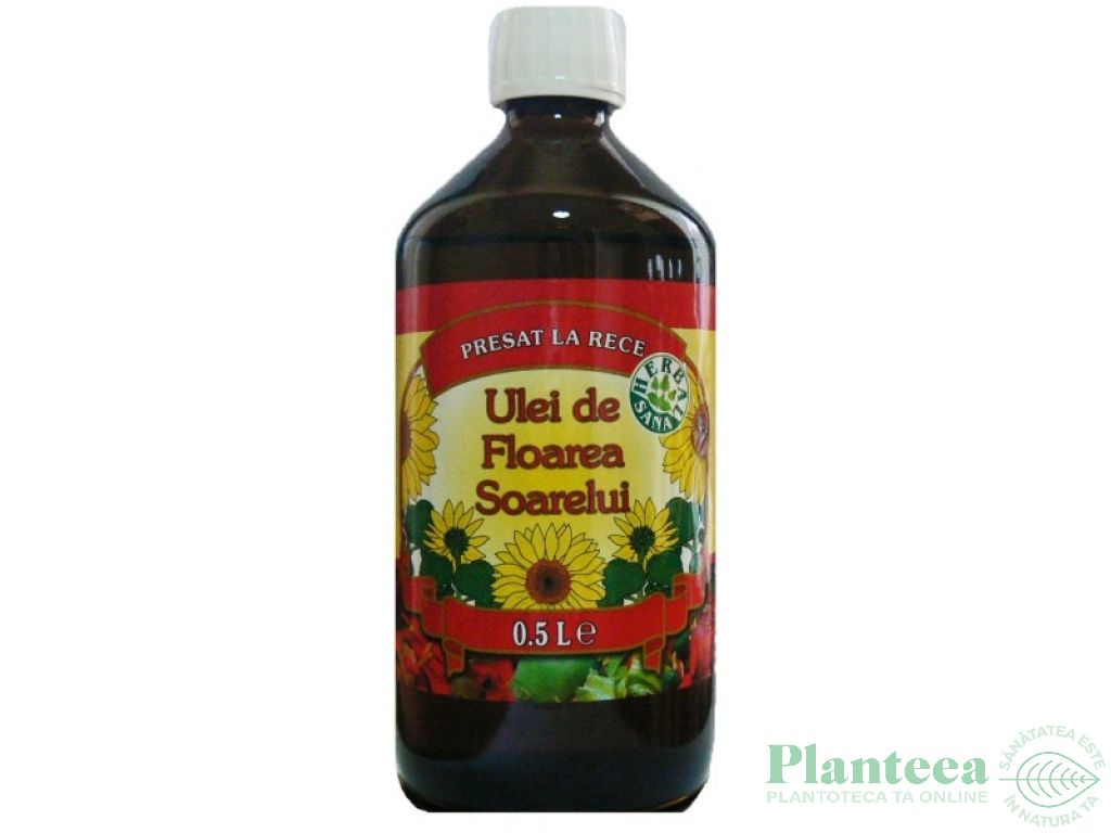 Ulei fl soarelui 500ml - HERBAL SANA