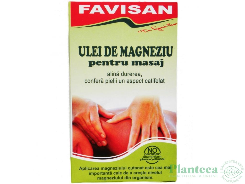 Ulei magneziu pt masaj 125ml - FAVISAN