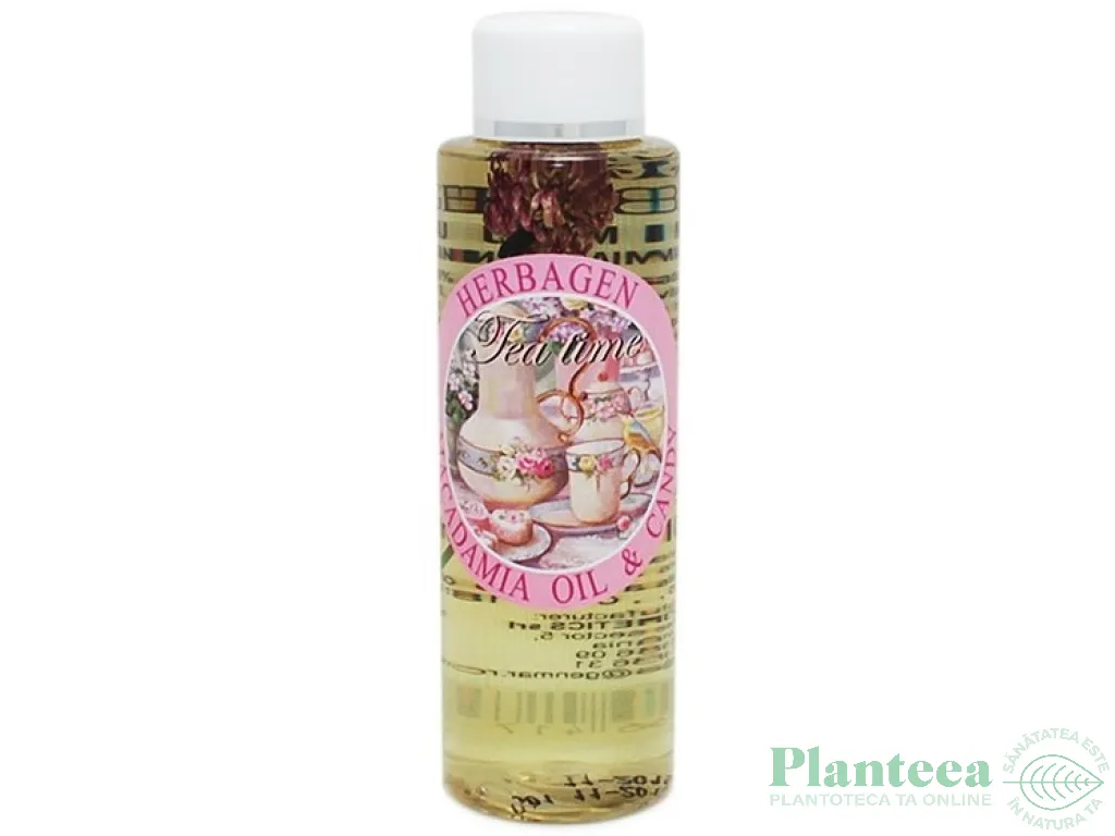 Ulei masaj corp fata par macadamia candy 100ml - HERBAGEN