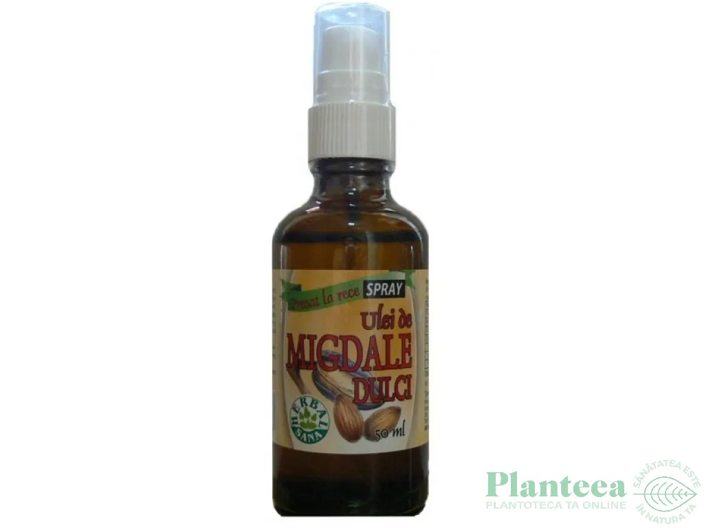 Ulei migdale dulci spray 50ml - HERBAL SANA