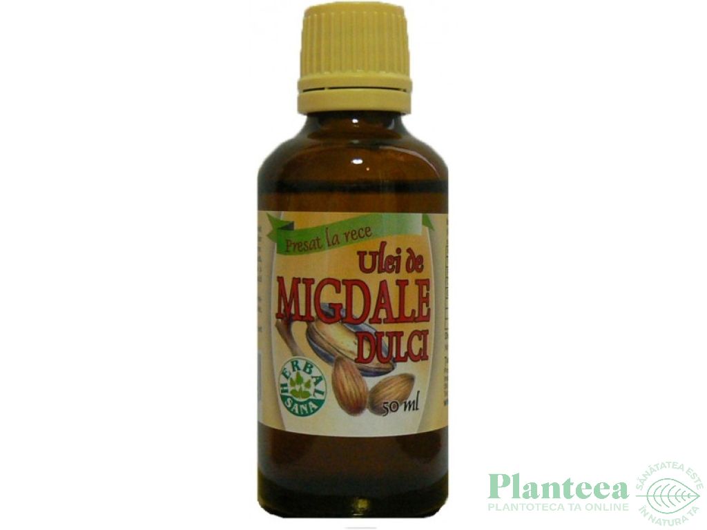 Ulei migdale dulci 50ml - HERBAL SANA