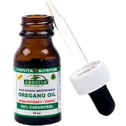 Ulei oregano salbatic mediteranean Forte 80% Carvacrol 15ml - PROVITA NUTRITION