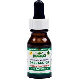 Ulei oregano salbatic mediteranean Forte 80% Carvacrol 15ml - PROVITA NUTRITION