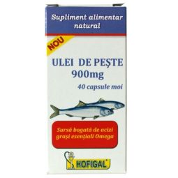 Ulei peste 900mg 40cps - HOFIGAL