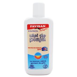 Ulei plaja spf10 FaviSol 125ml - FAVISAN