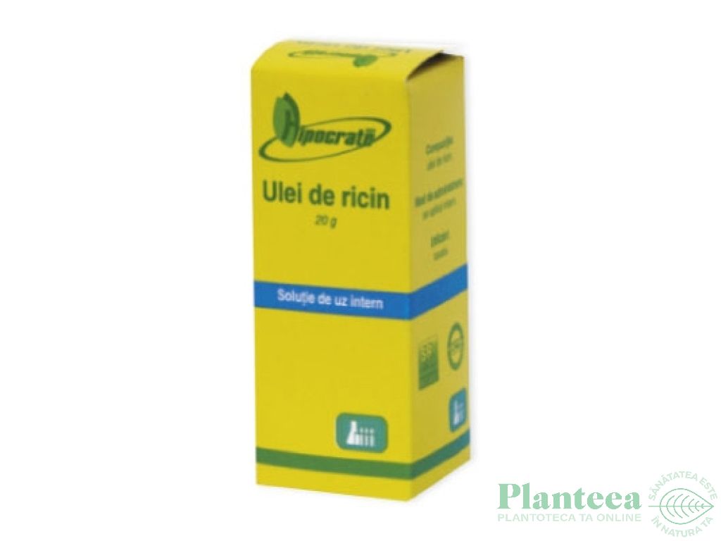 Ulei ricin 20ml - HIPOCRATE