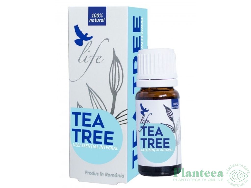 Ulei esential integral tea tree 10ml - LIFE