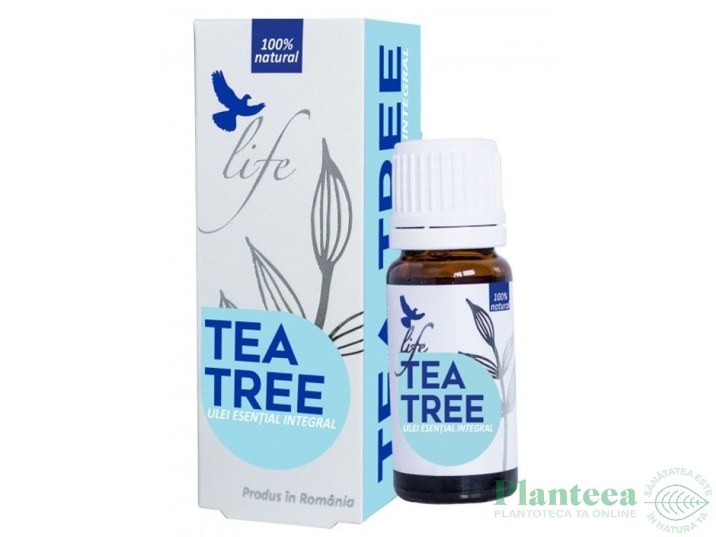 Ulei esential integral tea tree [arbore ceai] 10ml - LIFE