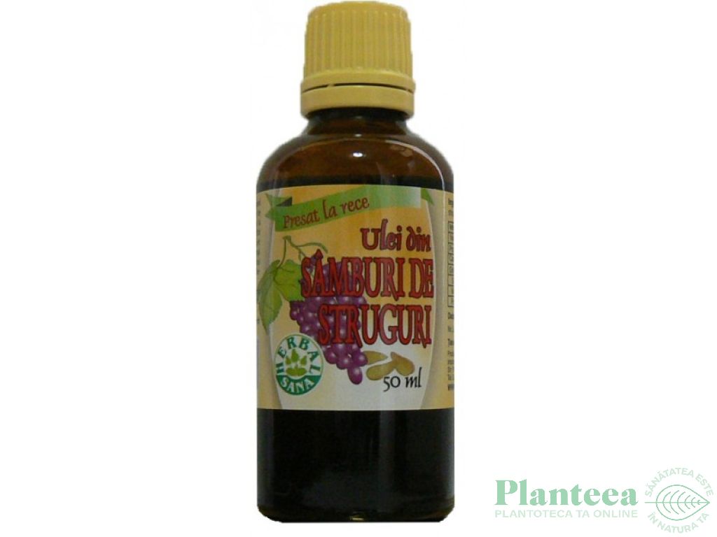 Ulei samburi struguri 50ml - HERBAL SANA