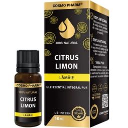 Ulei esential integral 100% natural lamaie 10ml - COSMO PHARM