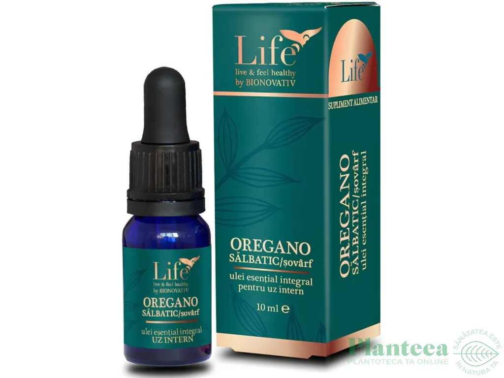 Ulei esential integral oregano salbatic [sovarf] 10ml - LIFE