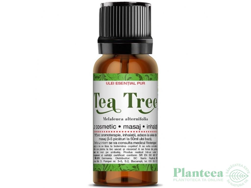 Ulei esential tea tree uz extern 10ml - SANTO RAPHAEL