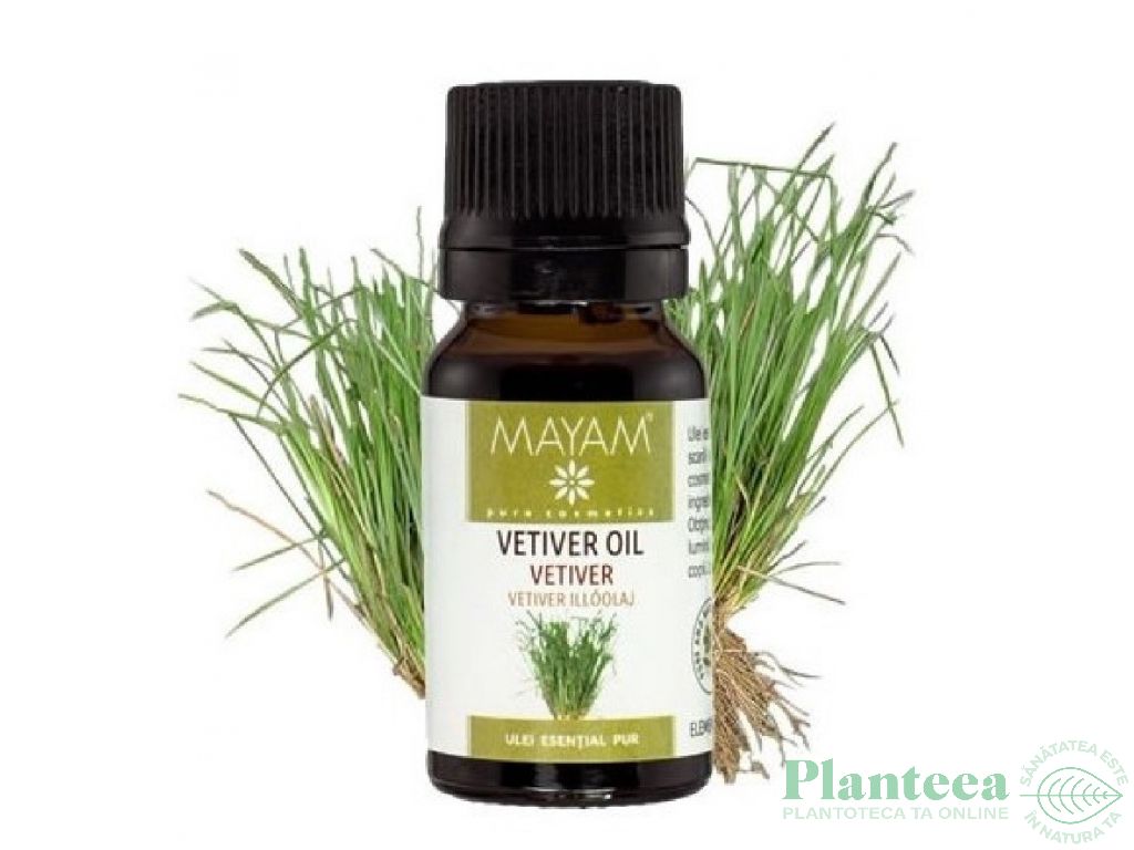 Ulei esential vetiver 5ml - MAYAM