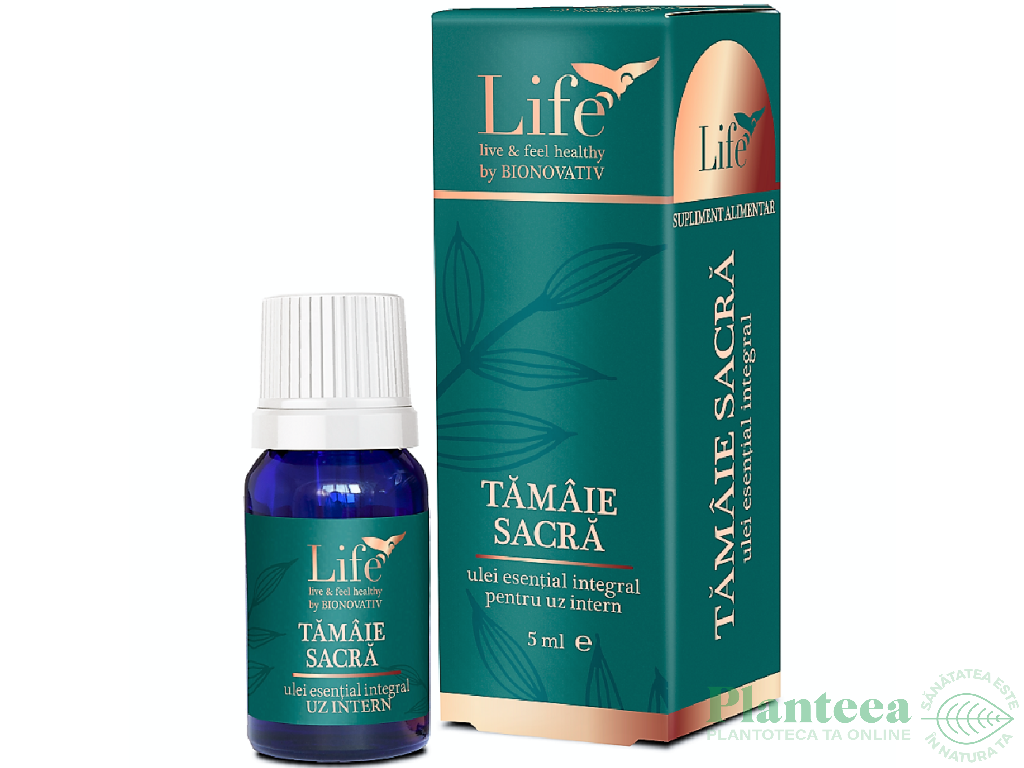 Ulei esential integral tamaie sacra 5ml - LIFE