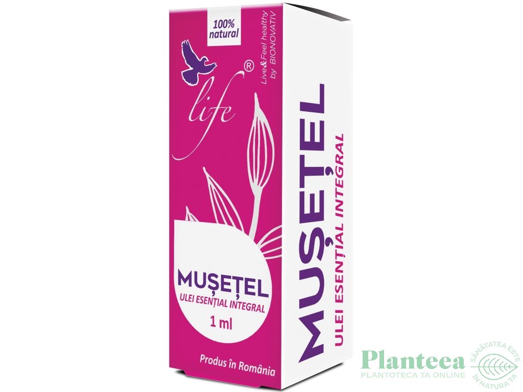 Ulei esential integral musetel 1ml - LIFE