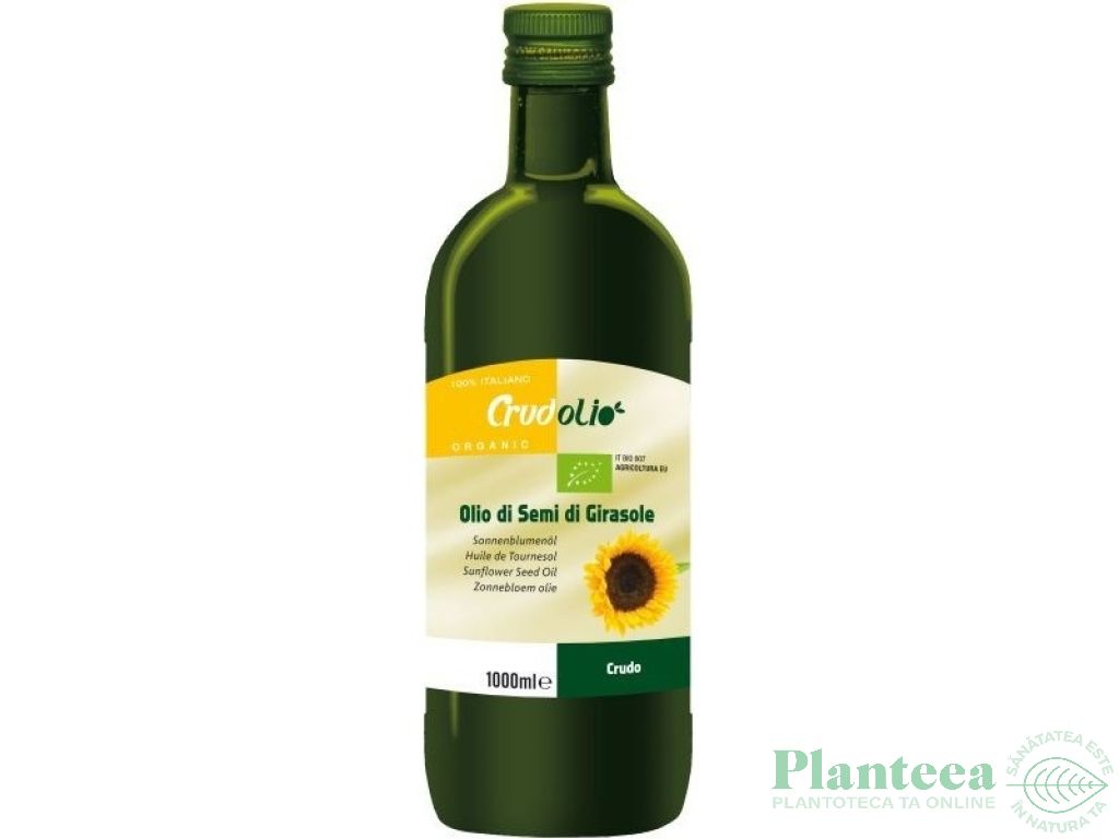 Ulei fl soarelui eco 500ml - CRUDOLIO