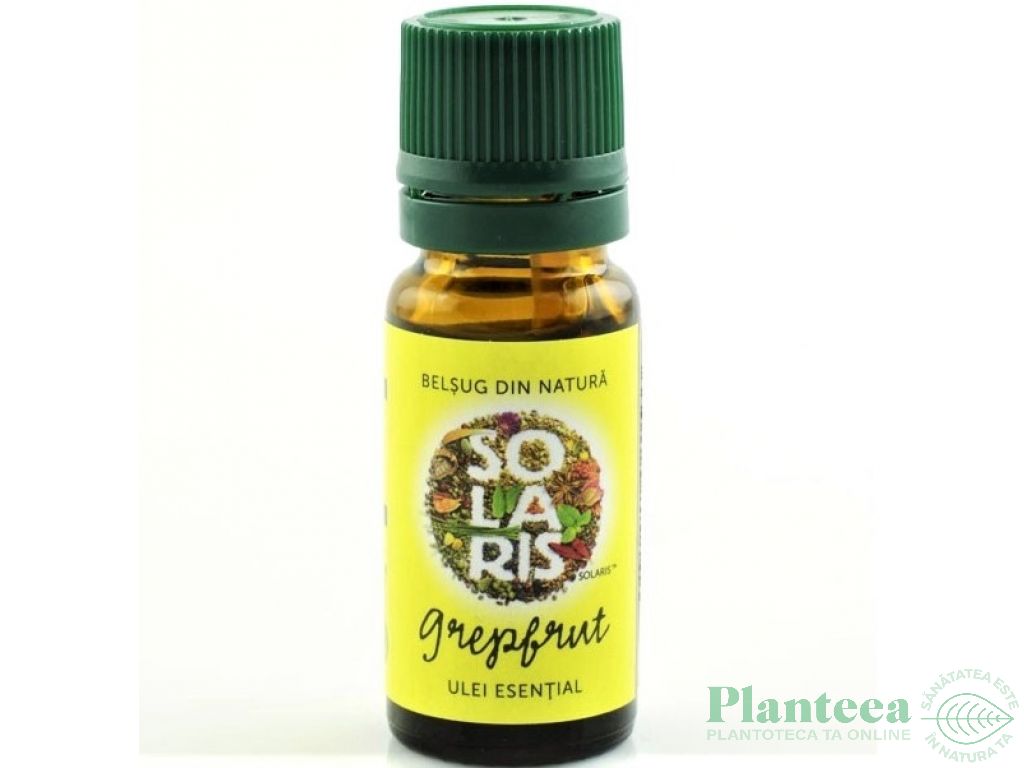 Ulei esential grepfrut 10ml - SOLARIS