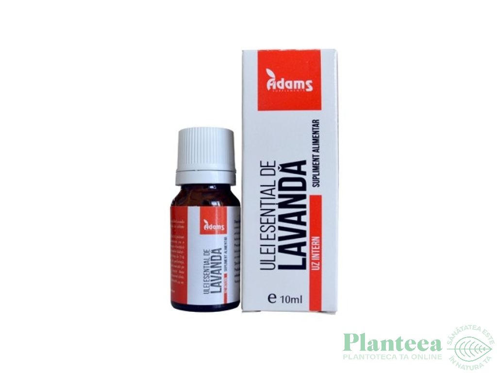 Ulei esential lavanda uz intern 10ml - ADAMS