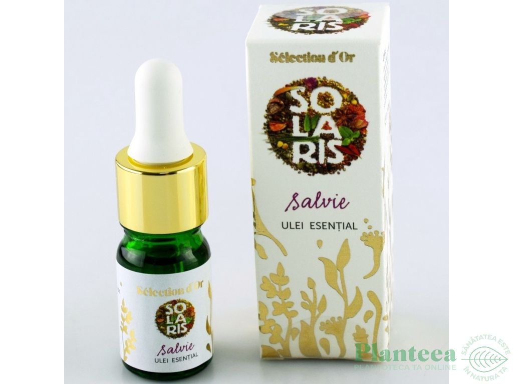 Tester Ulei esential salvie Selection d`Or 5ml - SOLARIS