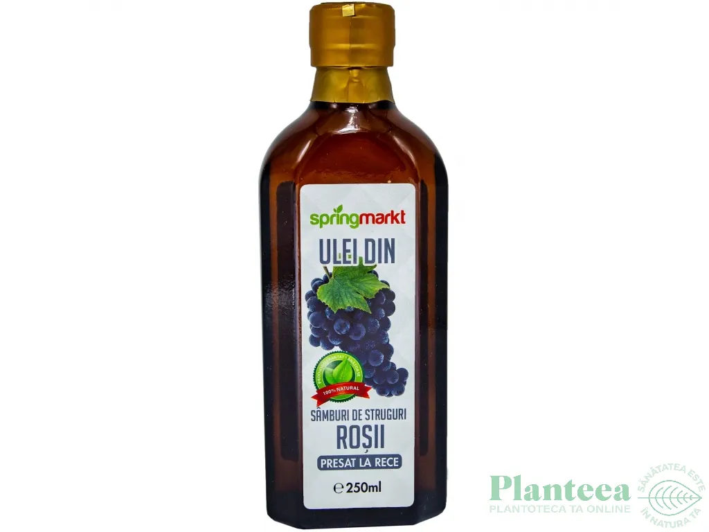 Ulei samburi struguri rosii 250ml - SPRINGMARKT