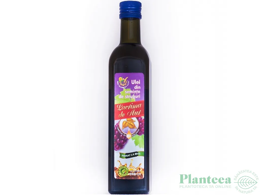 Ulei seminte struguri nerafinat 250ml - SUPERFOODS