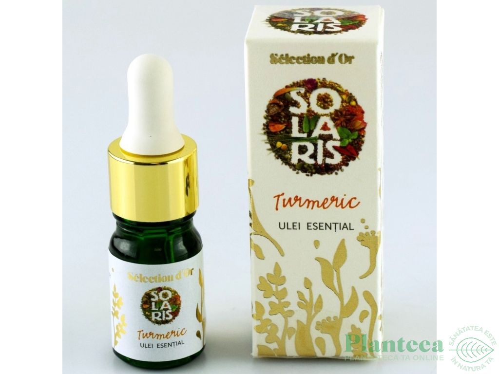 Tester Ulei esential turmeric Selection d`Or 5ml - SOLARIS