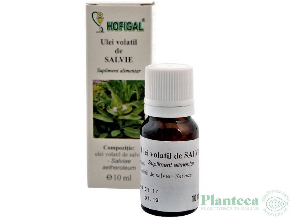 Ulei esential salvie 10ml - HOFIGAL