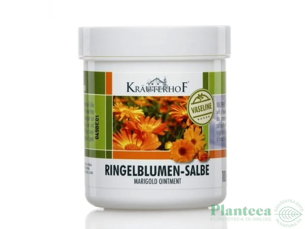 Unguent galbenele vaselina 100ml - KRAUTERHOF