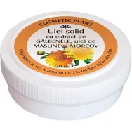 Unguent galbenele ulei masline morcov 20ml - COSMETIC PLANT