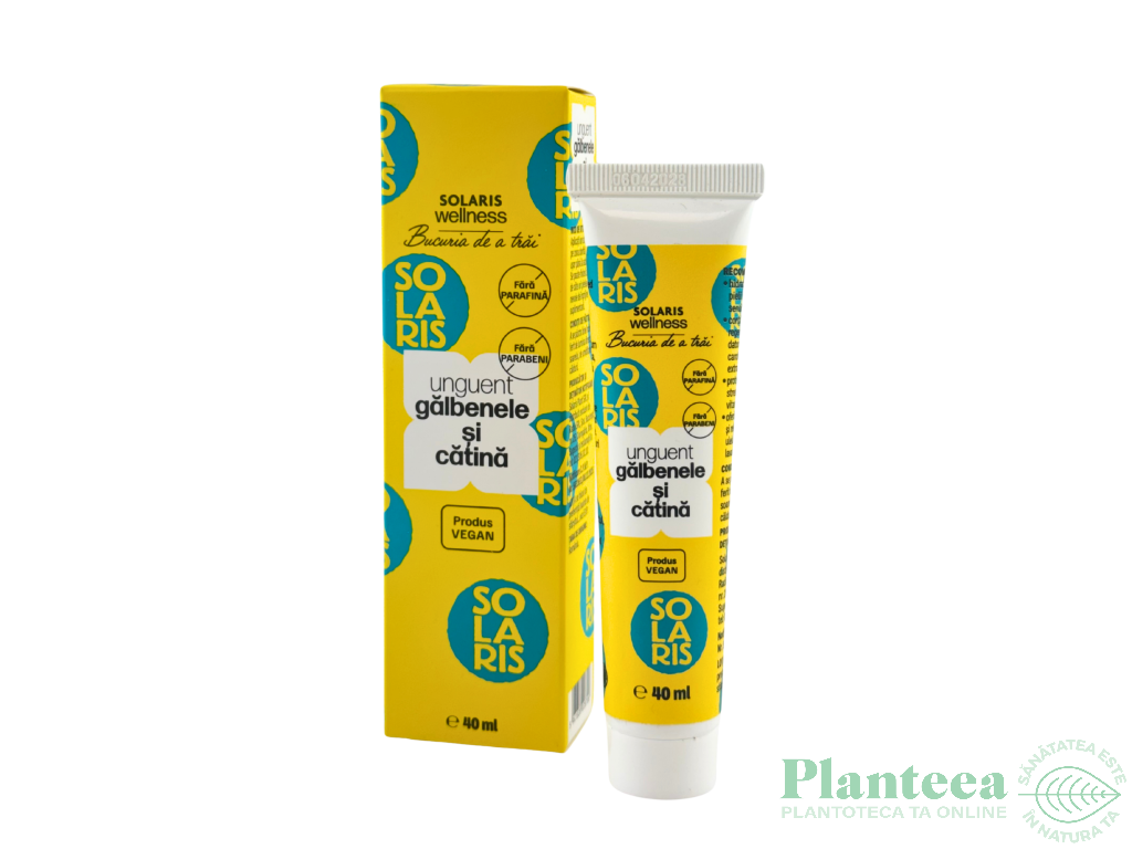 Unguent galbenele catina 40ml - SOLARIS WELLNESS