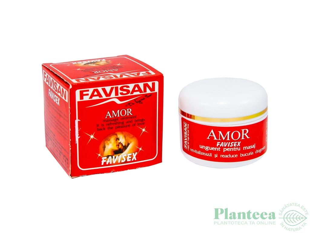 Unguent masaj amor Favisex 30ml - FAVISAN