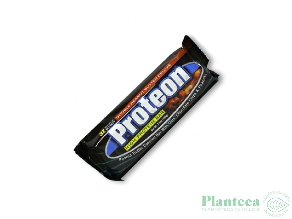Baton proteic ciocolata unt arahide Proteon 102g - UNIVERSAL
