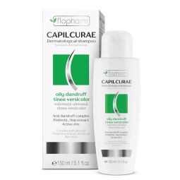 Sampon dermatologic antimatreata uleioasa Capilcurae 150ml - FLOPHARM