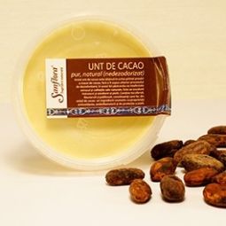 Unt cacao pur nerafinat 125g - SANFLORA