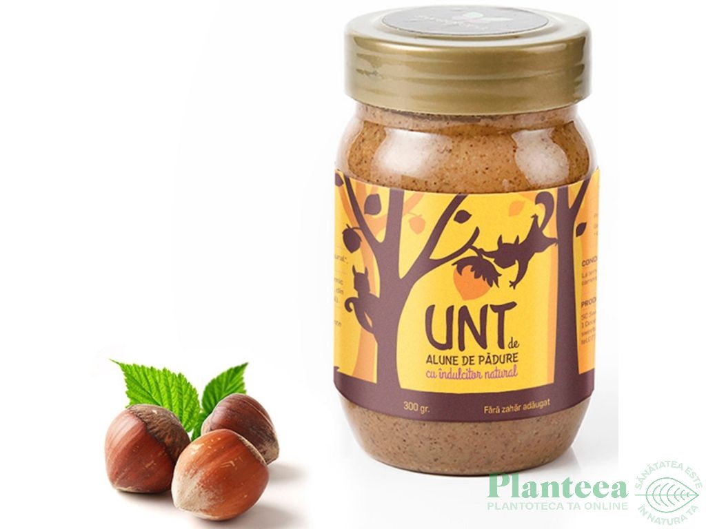 Unt alune padure natur 300g - SWEETERIA