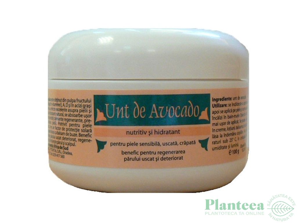 Unt avocado cosmetic 100g - HERBAL SANA