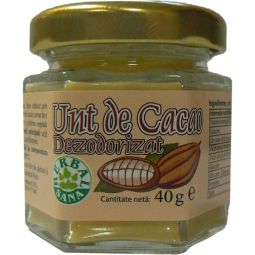 Unt cacao dezodorizat 40g - HERBAL SANA